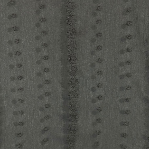 NWT‎ Torrid Womens Black Floral Embroidered Pintuck Blouse Plus Size Sheer Top - Picture 9 of 9